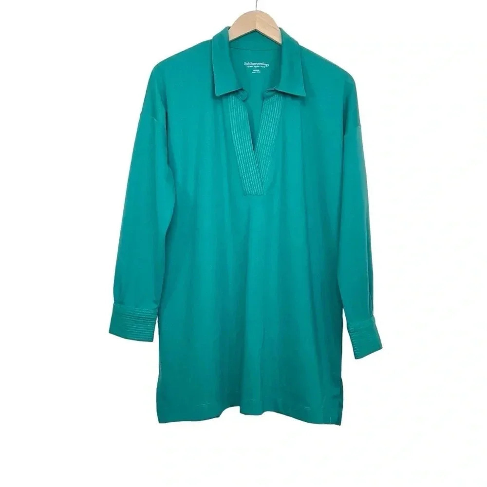 Soft Surroundings Adventura Tunic Top Medium New